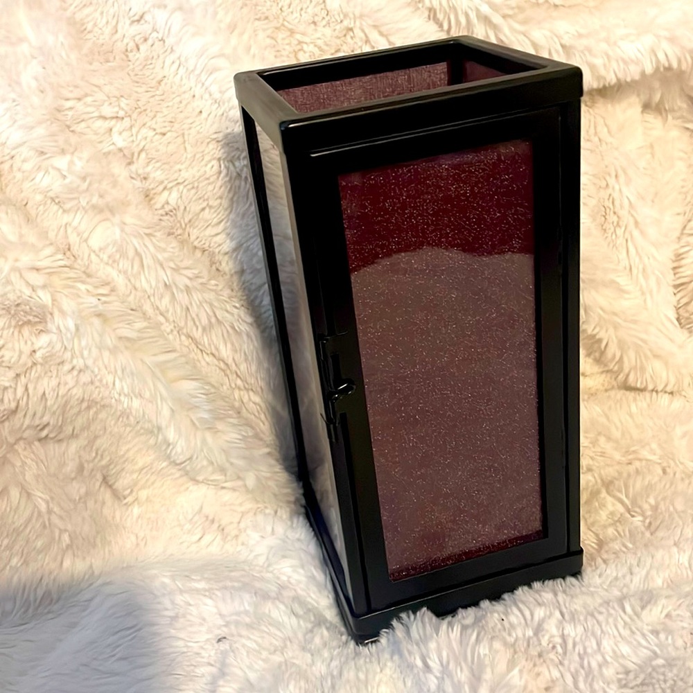 PartyLite - Purple Zen 3 Tealight Holder (10" tall) Lantern 1990 Retired
